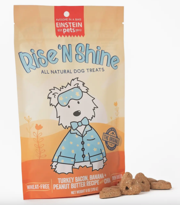 einstein rise 'n shine dog treats